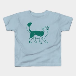 Heart Kitty Kids T-Shirt